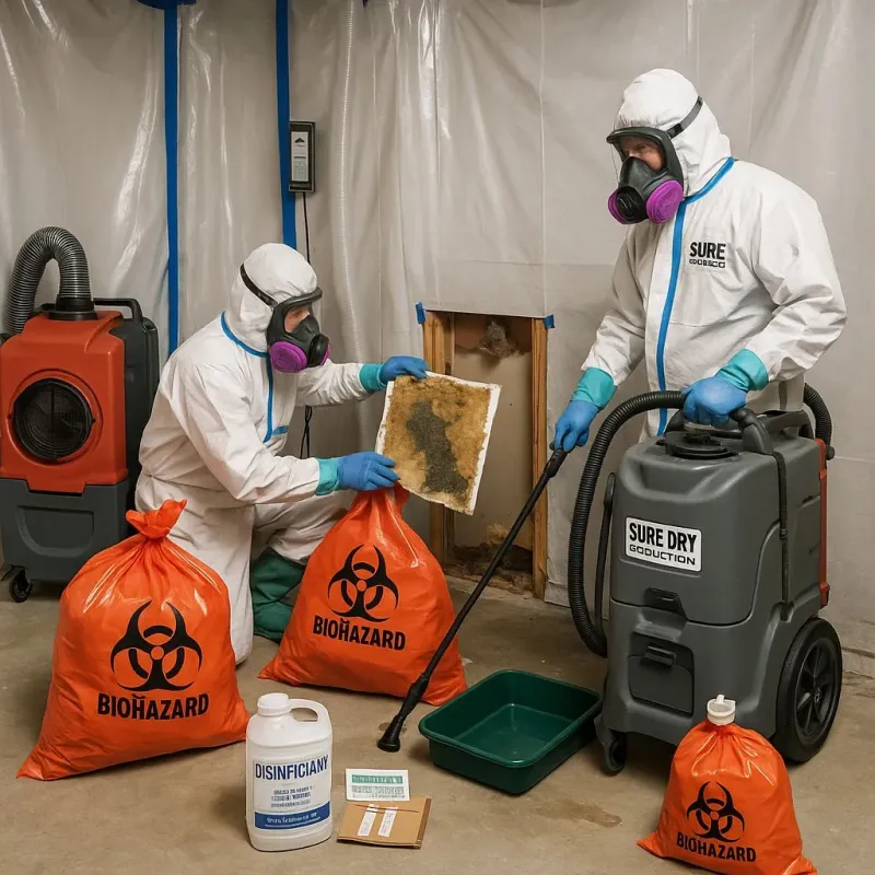 Contaminated Water Handling Protocols process in Saint George, FL