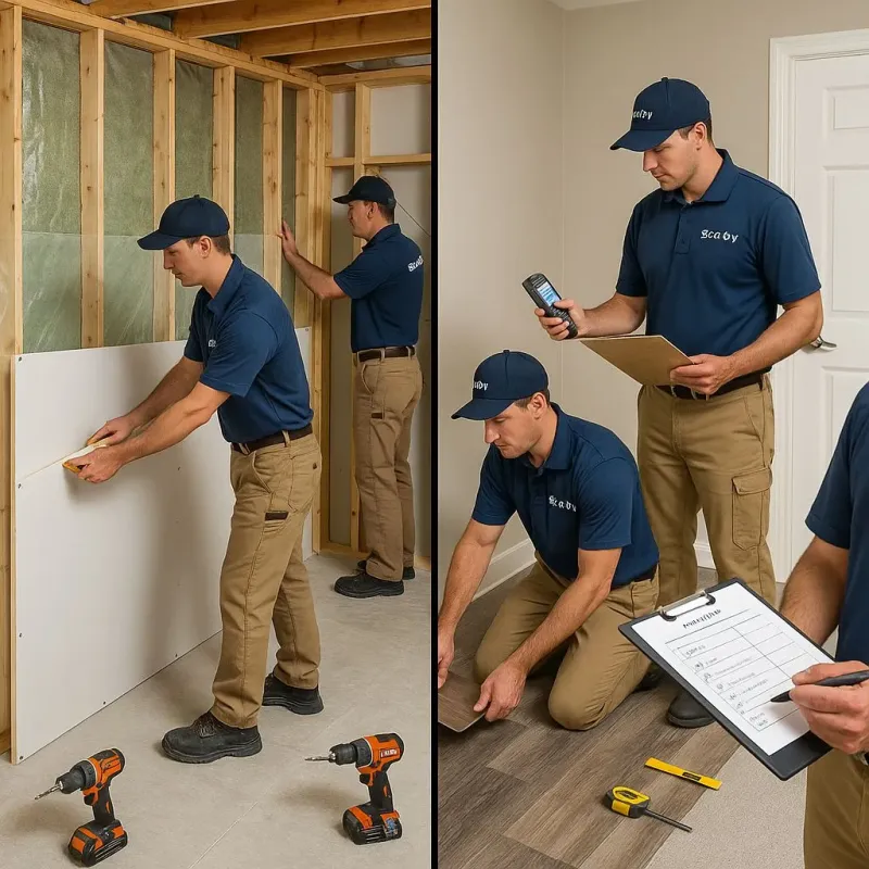 Repairs and Reconstruction process in Saint George, FL